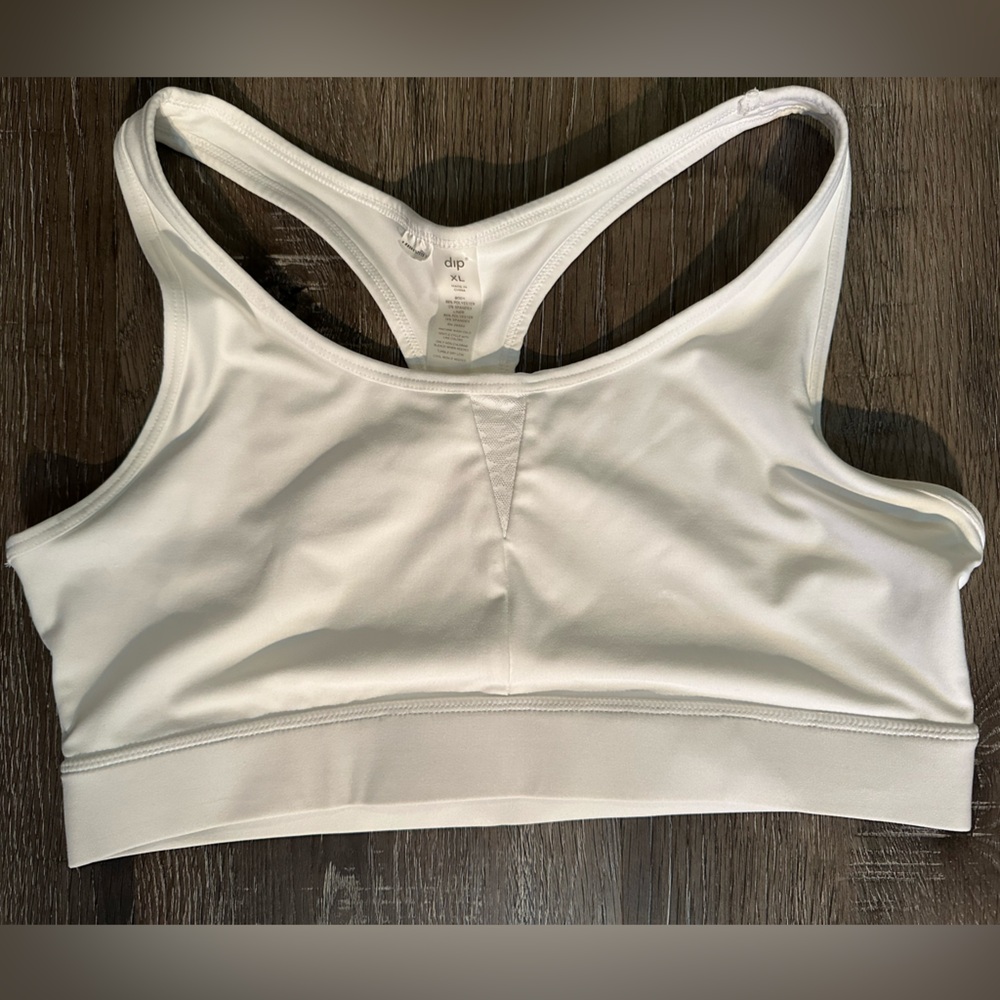 Dip White Sports Bra XL